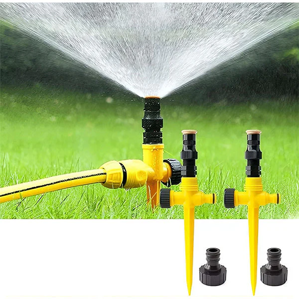Skanto | 360° Hage Sprinkler, Vannbesparende med Justerbare Spraymønstre