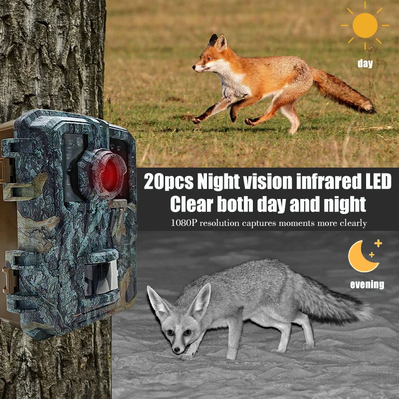 Skanto | Mini 16MP Natt Vision Trail Kamera med PIR Bevegelse Sporing