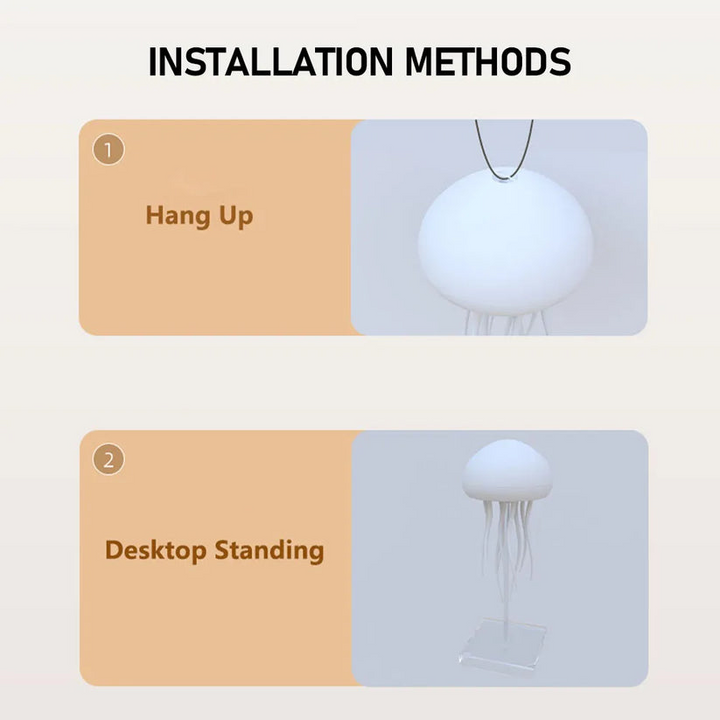 Dancing Jellyfish Lampe | Umiddelbart lindrer stress og angst | Skanto