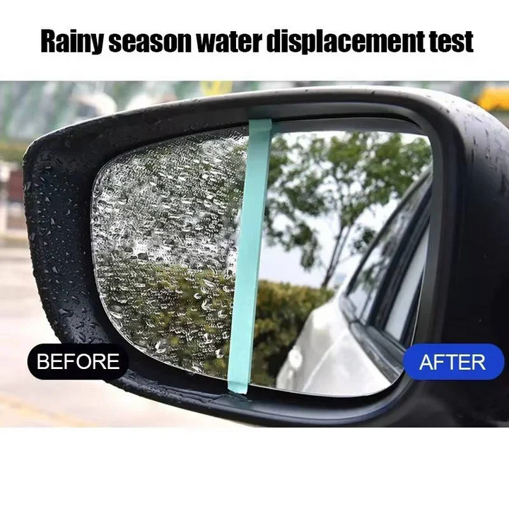 Wasserabweisende Windschutzscheibe med hydrofober glassbeskytter
