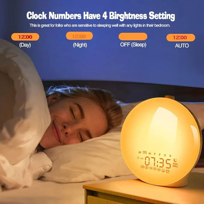 Skanto | Gentle Rise Smart Wake Up Light med Naturlyder