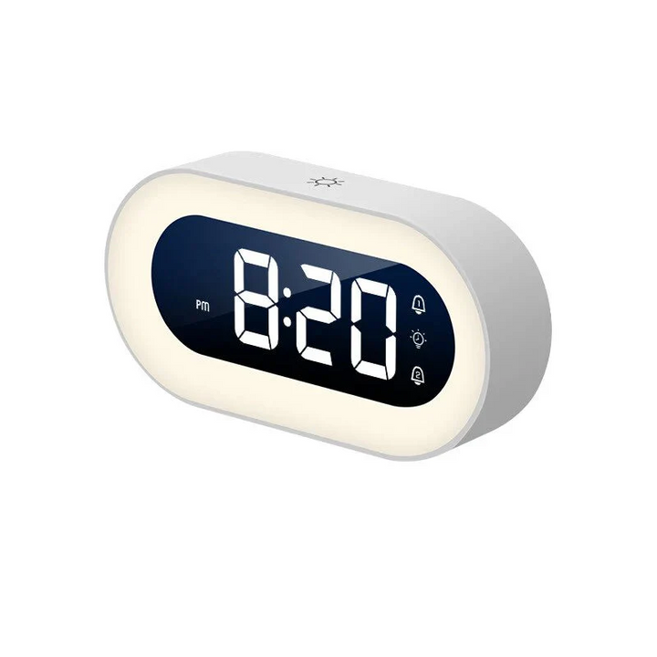 Skanto | Sunrise Mild Lys Vekkerklokke, USB-drevet