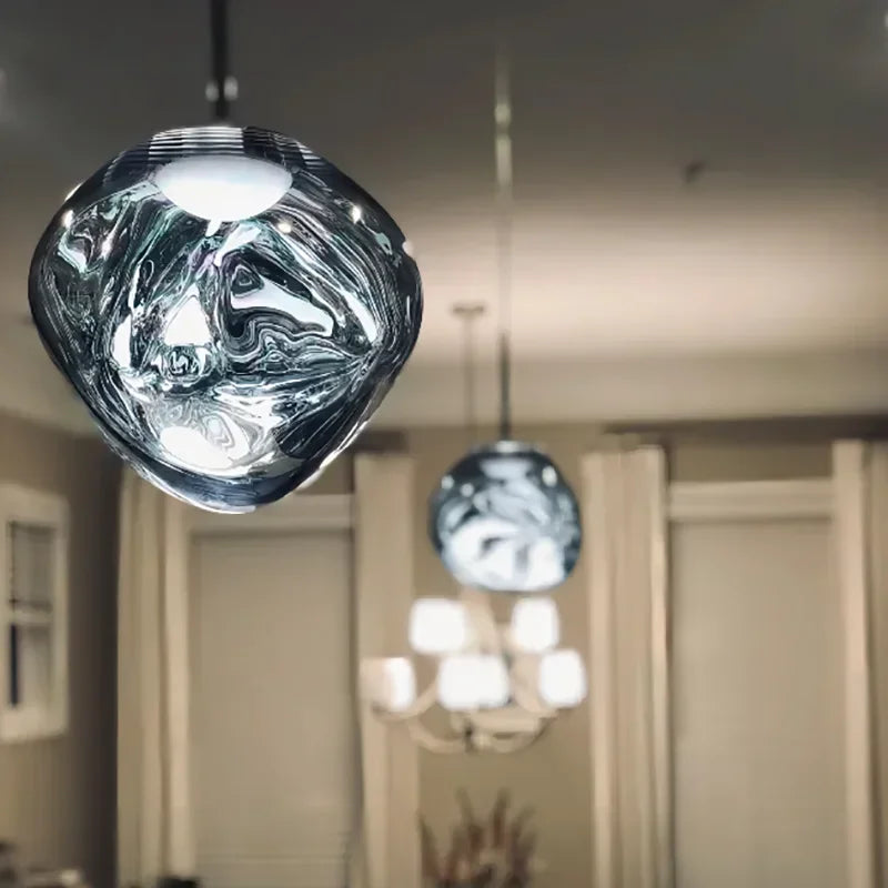 Skanto | Glisvara Glass Pendulum Lamp | Modern Design | Color Variation | Perfect for your home