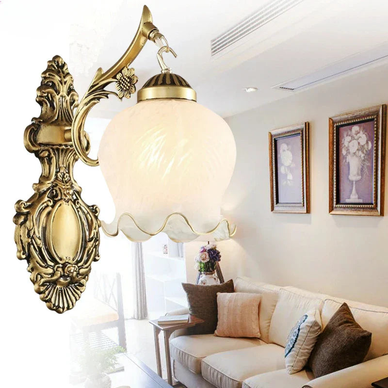 Skanto | Vintage Vegglampe i europeisk stil