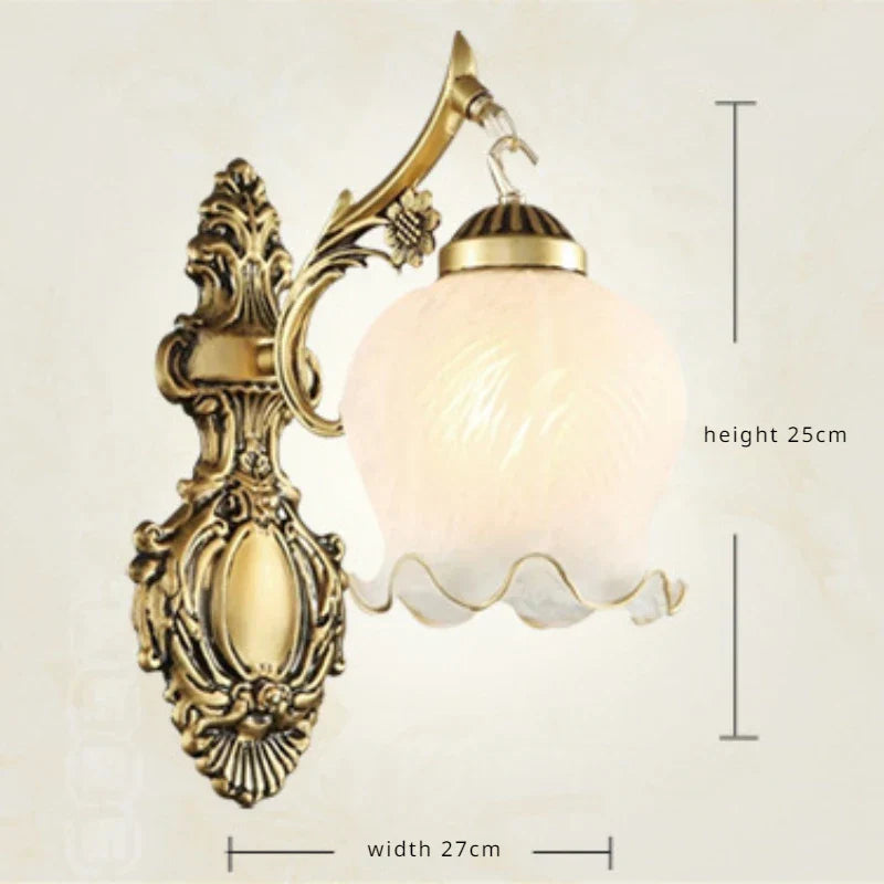 Skanto | Vintage Vegglampe i europeisk stil