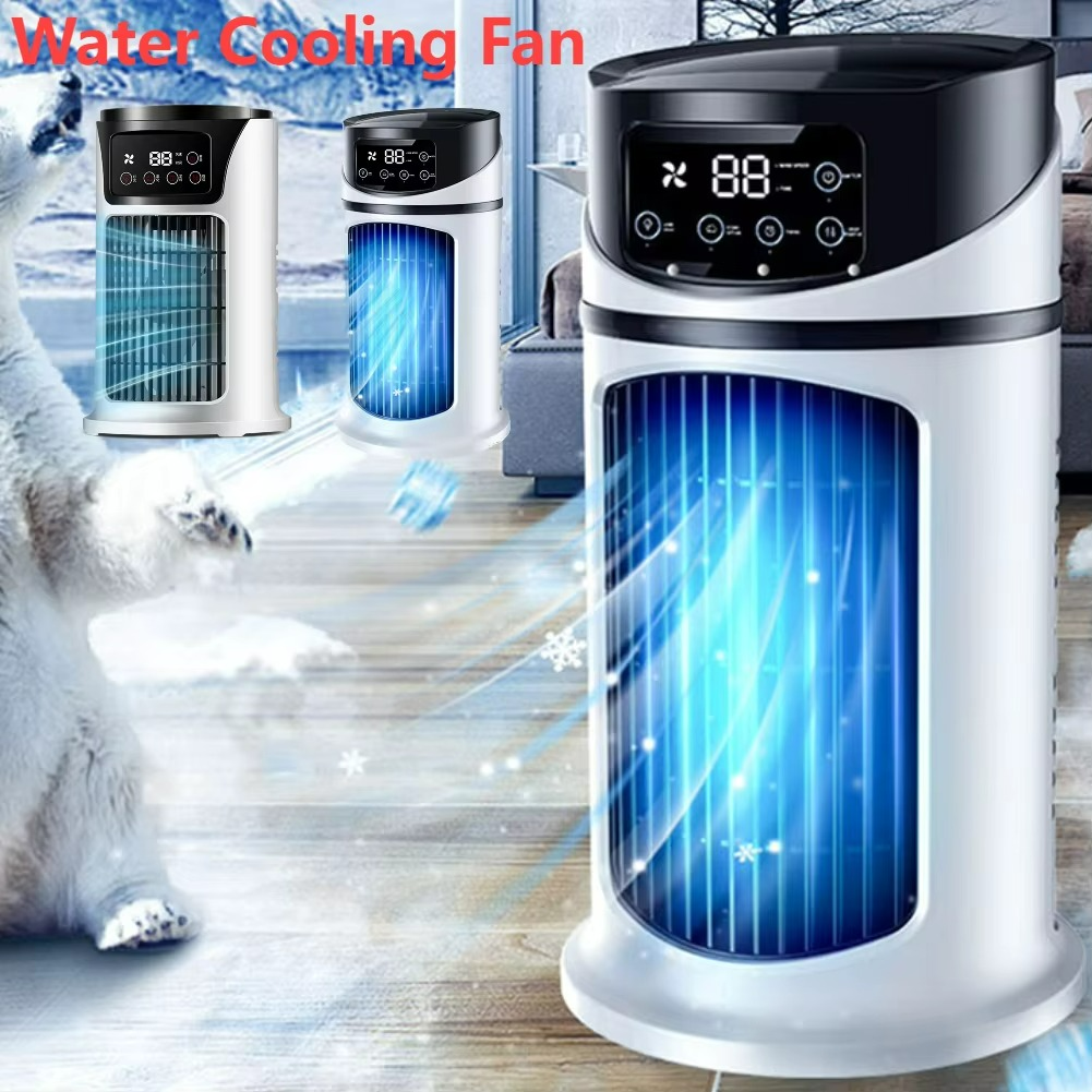Skanto | ClimaÉlan AirCooler | 3-i-1 dusjefan med luftfukter & LED stemningslys