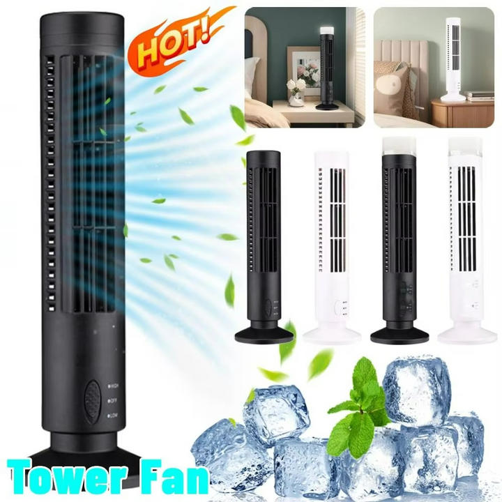 Skanto | Brisella AirFlow Fan | Bladeless design med USB-strøm for stil og sikkerhet