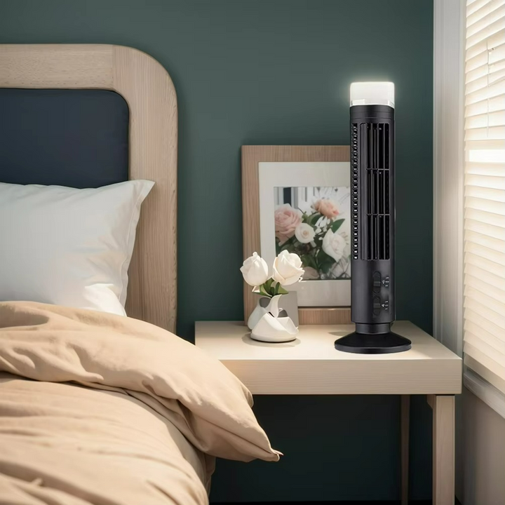 Skanto | Brisella AirFlow Fan | Bladeless design med USB-strøm for stil og sikkerhet