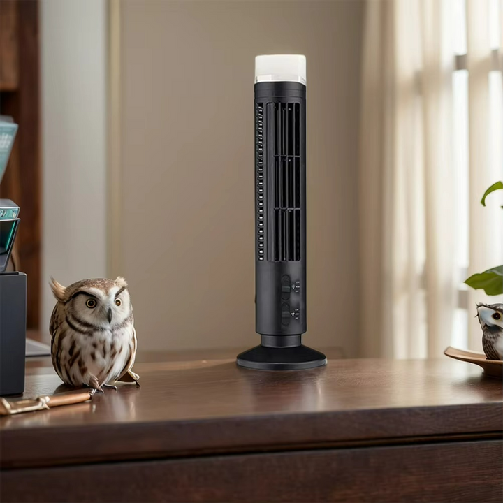 Skanto | Brisella AirFlow Fan | Bladeless design med USB-strøm for stil og sikkerhet