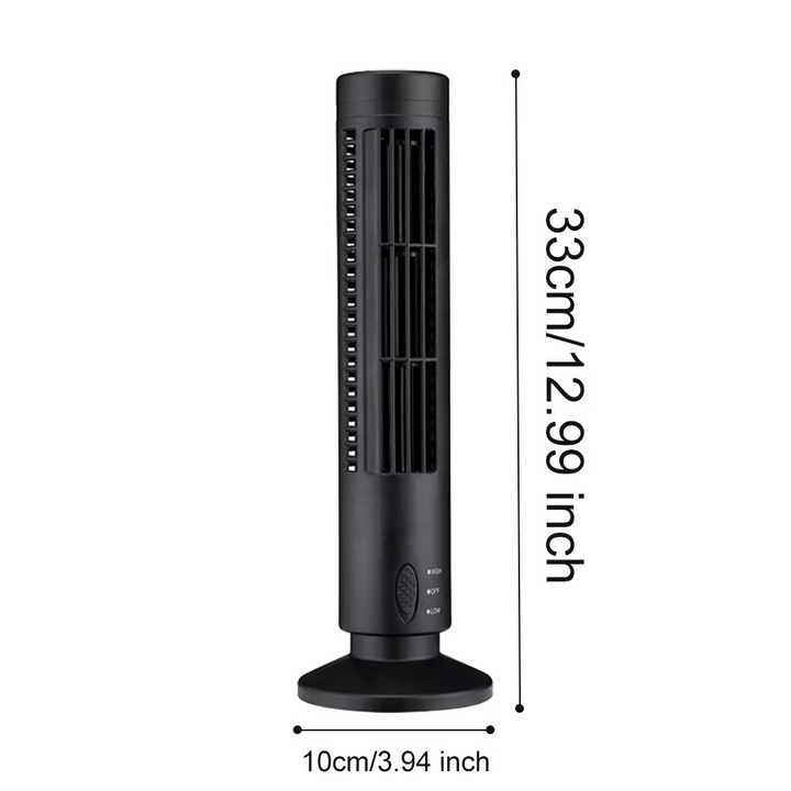 Skanto | Brisella AirFlow Fan | Bladeless design med USB-strøm for stil og sikkerhet