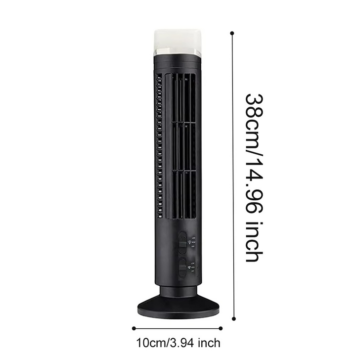 Skanto | Brisella AirFlow Fan | Bladeless design med USB-strøm for stil og sikkerhet