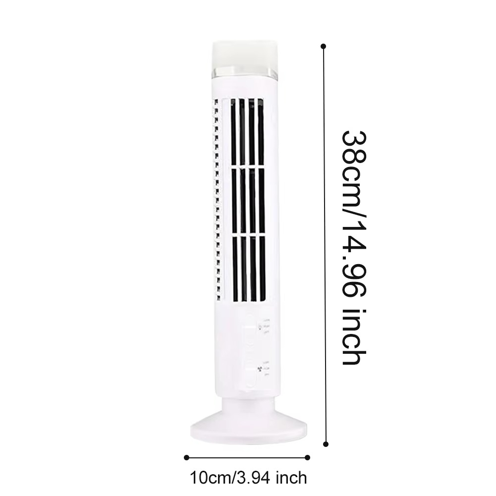 Skanto | Brisella AirFlow Fan | Bladeless design med USB-strøm for stil og sikkerhet