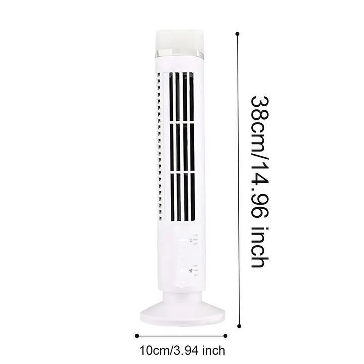 Skanto | Brisella AirFlow Fan | Bladeless design med USB-strøm for stil og sikkerhet
