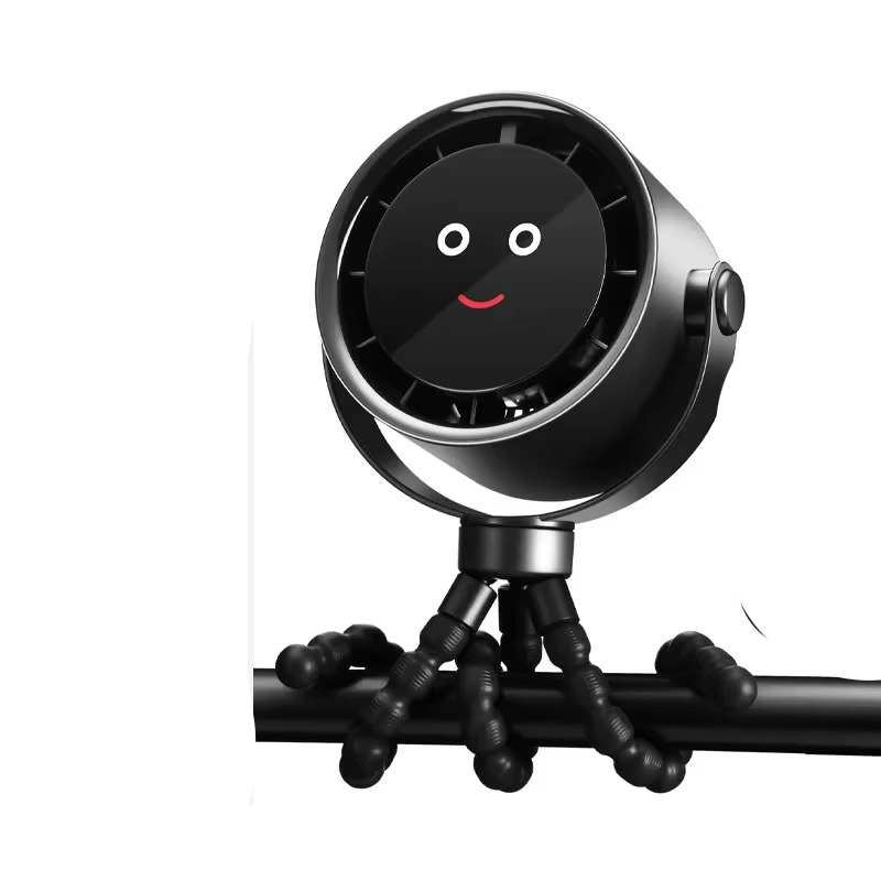Skanto | Mini USB-vifte med batteri, fleksibel montering og mobilitet