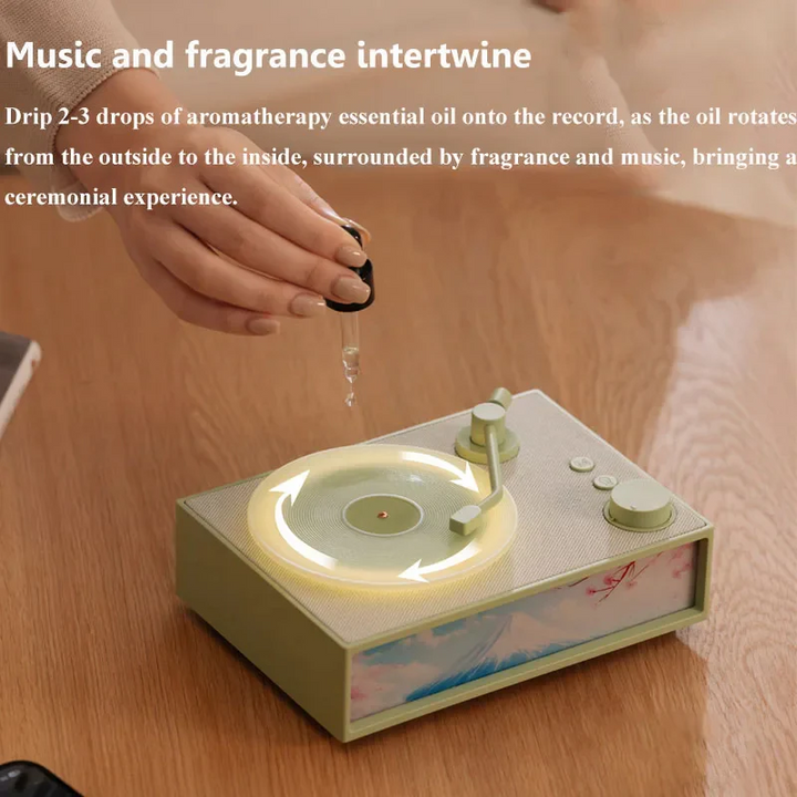 Skanto | Aromaterapi Bluetooth-høyttaler med nattlys