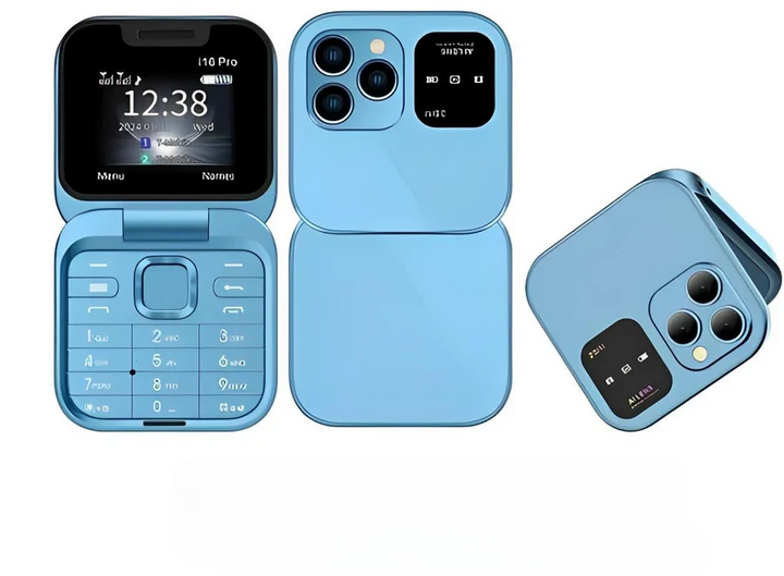 Skanto | Sammenleggbar Dual SIM Telefon – Lang Batteritid & Lett