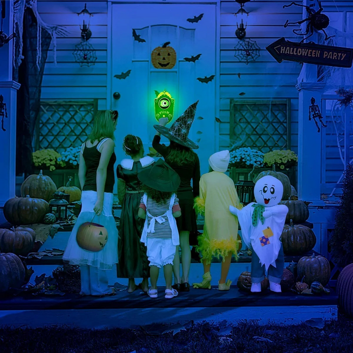 Halloween Magic Door | Forvandle inngangen din til et skummelt høydepunkt | Skanto