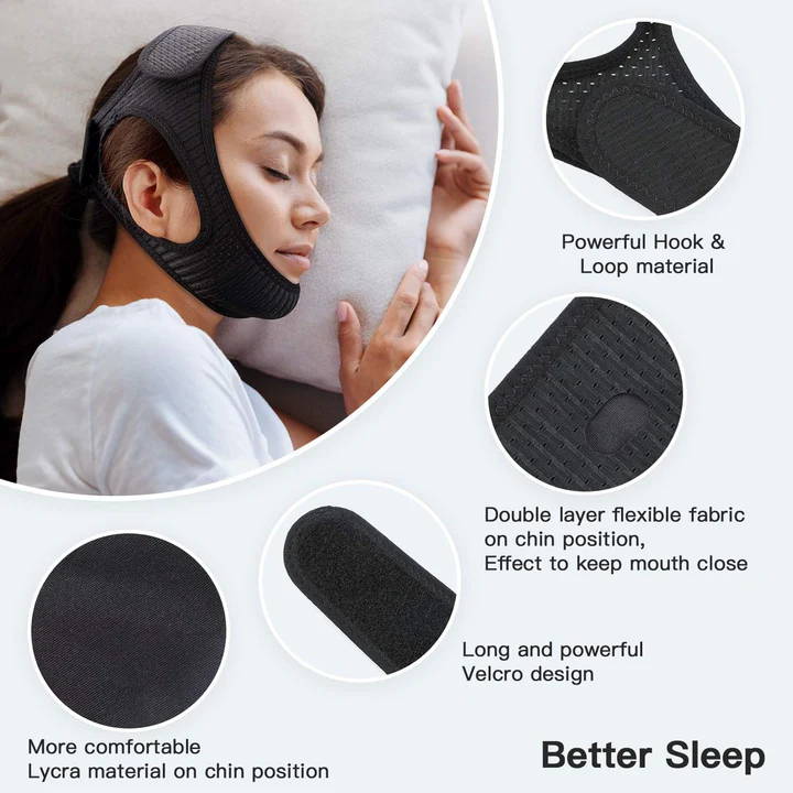 Skanto | Anti Snoring Chin Strap for Sleep Apnea