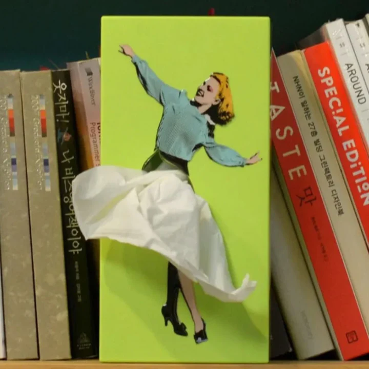 Skanto | Flying Skirt Tissue Box
