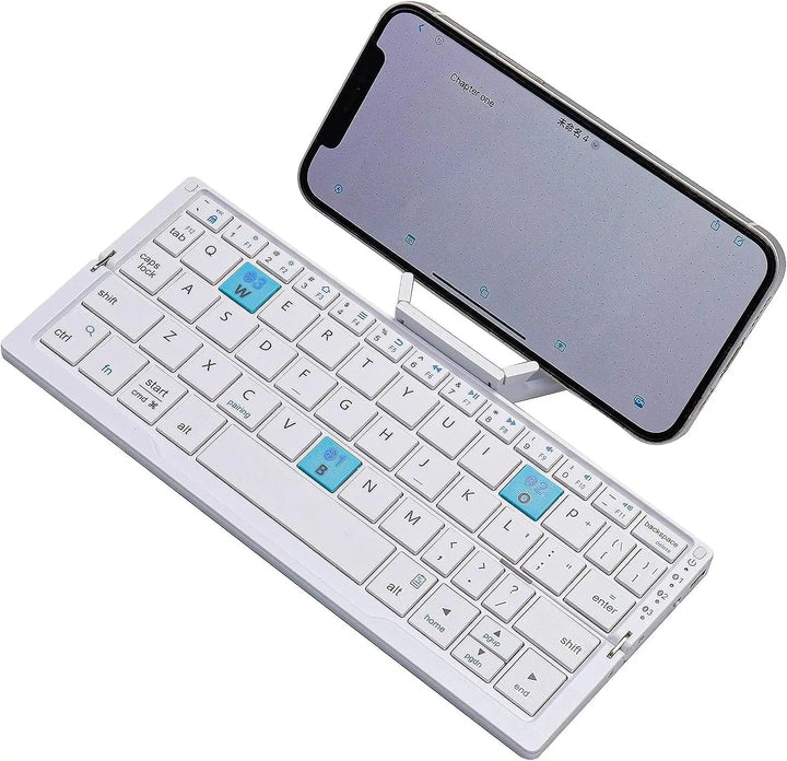 Skanto | Sammenleggbar Bluetooth-tastatur med magnetisk stativ for nettbrett