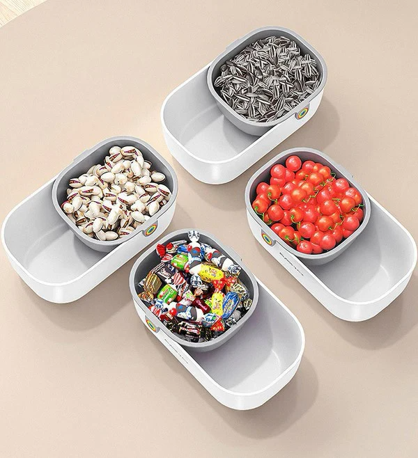 Praktisk Snackbolle | 2-lags Design for Rent Snacking | Skanto