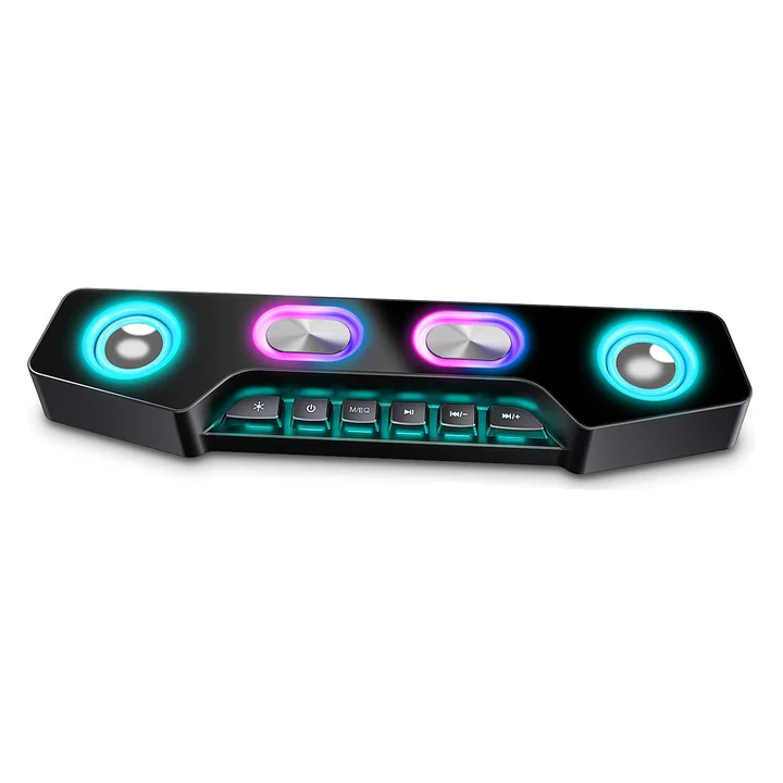 Skanto | Bluetooth Desktop Høyttaler med RGB-effekter