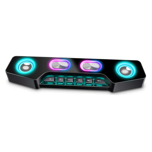 Skanto | Bluetooth Desktop Høyttaler med RGB-effekter