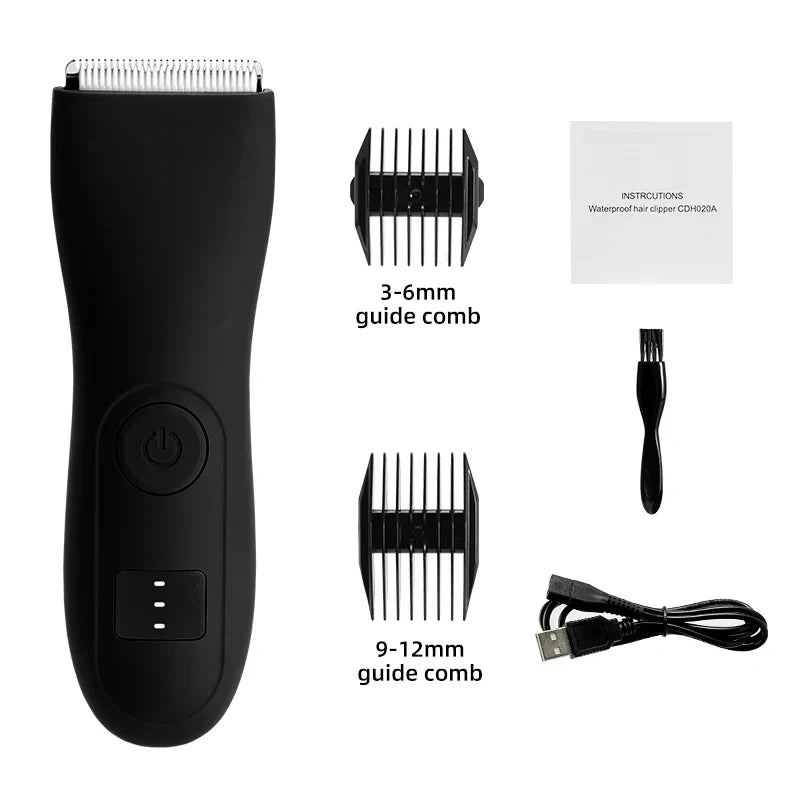 Skanto | Herres kroppshårtrimmer og kvinner razor med bikinivedlegg