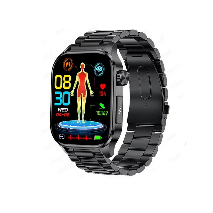 Smartwatch for Senioren zur Blutdruck- og Blutzuckerkontrolle