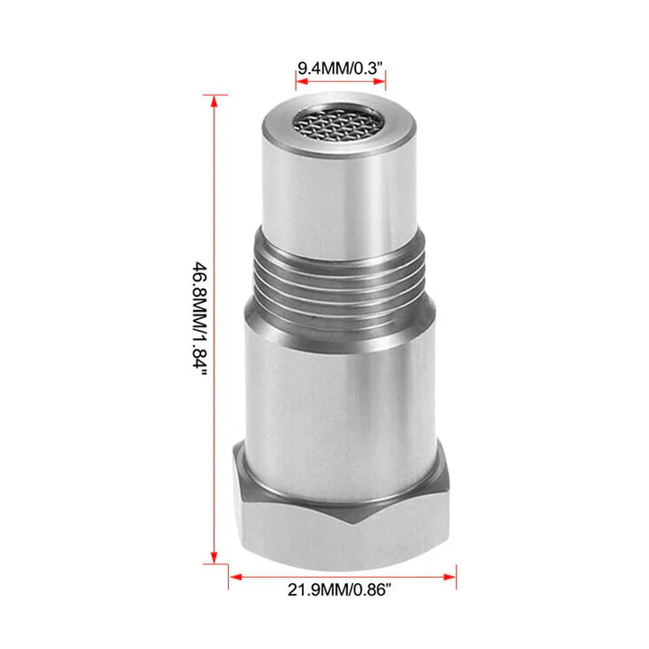 Skanto | Car O2 Sensor Adapter CEL, Fiks Sjekk Motorlys M18*1.5