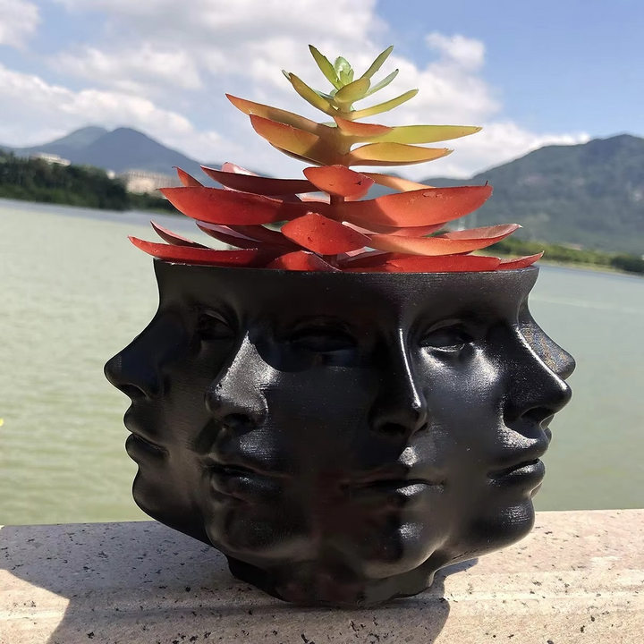 Moderne Ansiktsdesign Pot Skanto