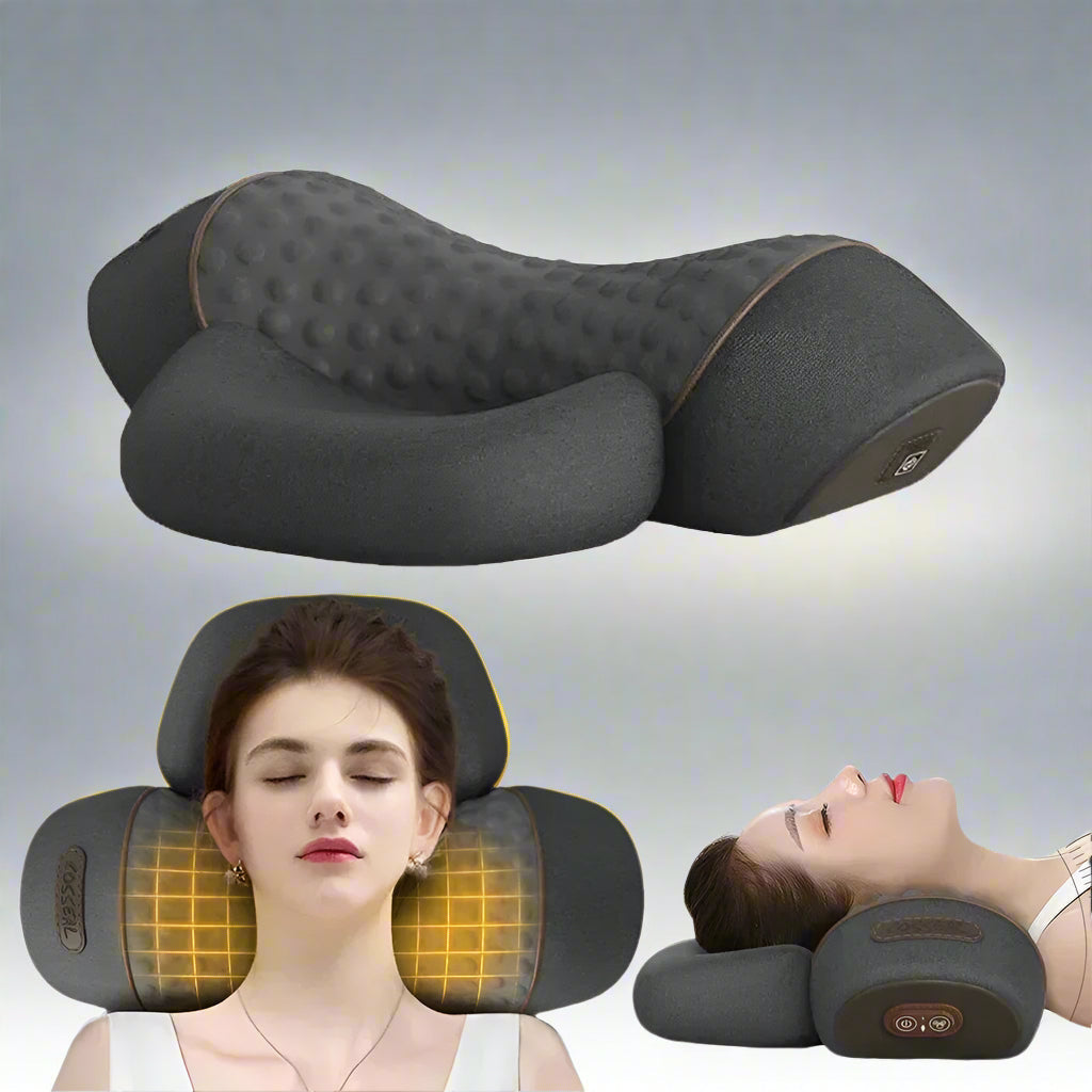 Skanto | Elektrisk Hode- og Nakke Massasjepute Cervical Pillow