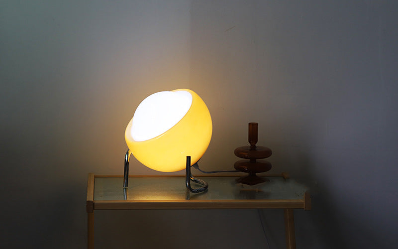 Skandinavisk Glass Bordlampe for Atmosfære Skanto