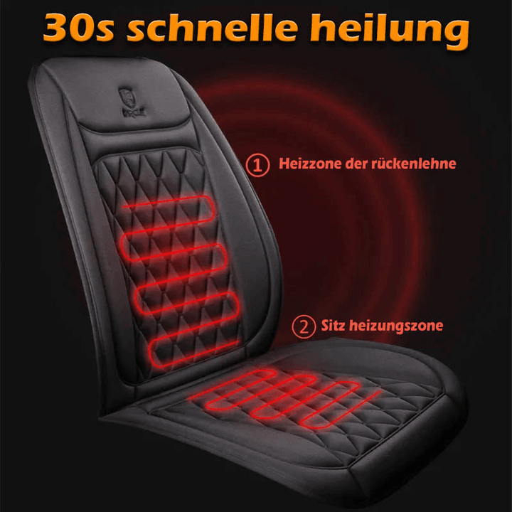 Autositzheizung med einstellbarer Temperaturregulering – 12V/24V