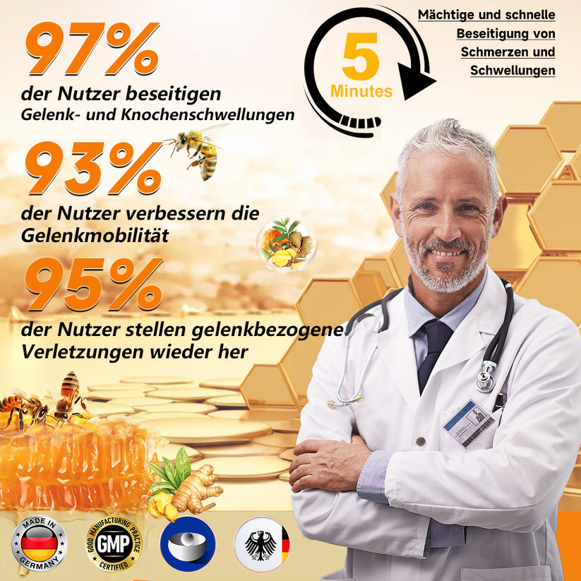 Bienen-Vital-Creme | Rask smertelindring | Skanto