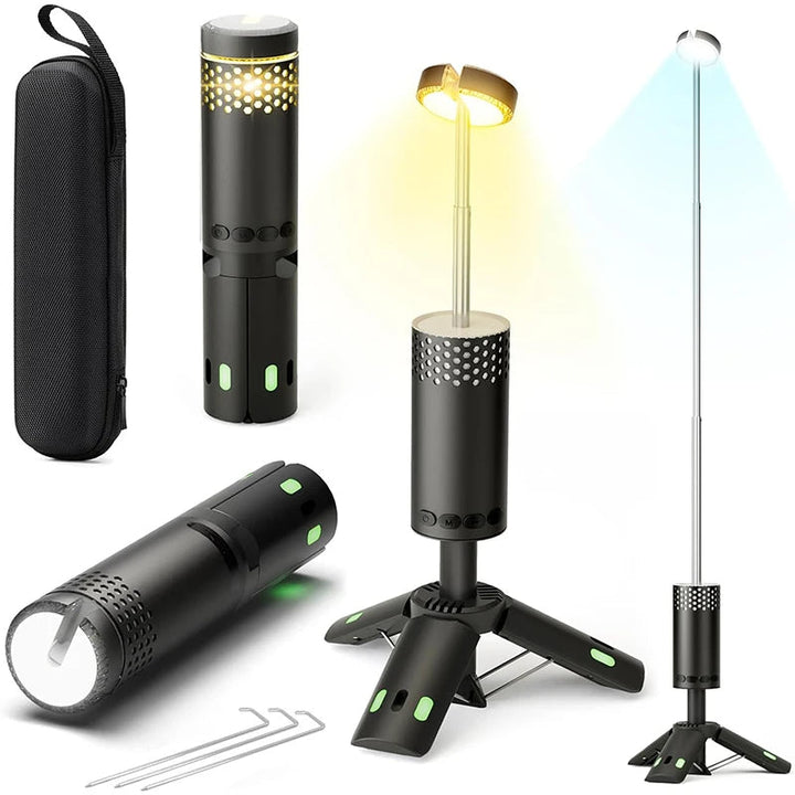 Skanto | 10000mAh Campinglys med Stativ