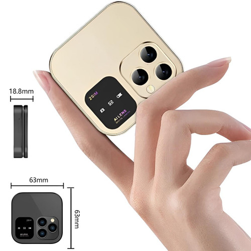 Skanto | Sammenleggbar Flip-Telefon Dual SIM | 1,77" Skjerm | 1000 mAh | Micro USB