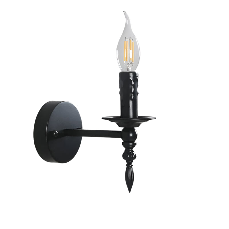 Elegant svart vegglampe Skanto
