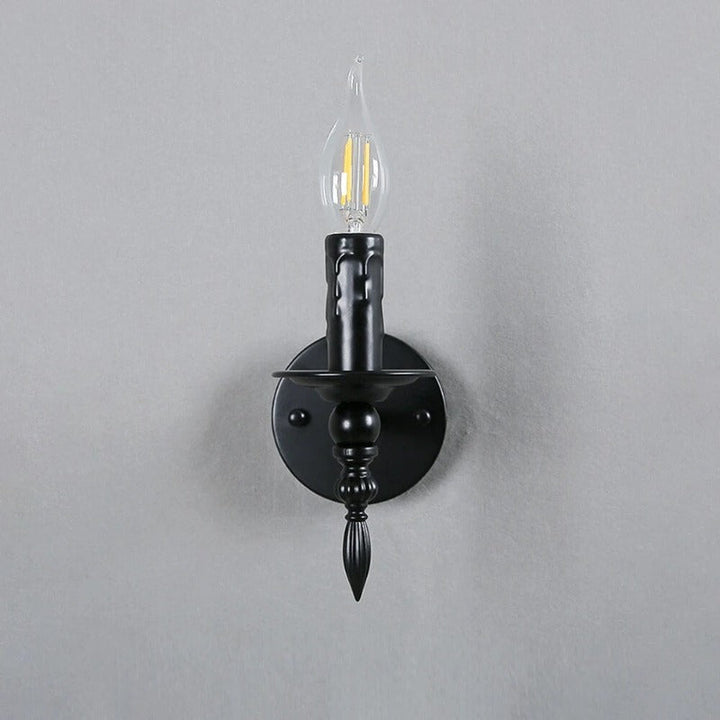 Elegant svart vegglampe Skanto