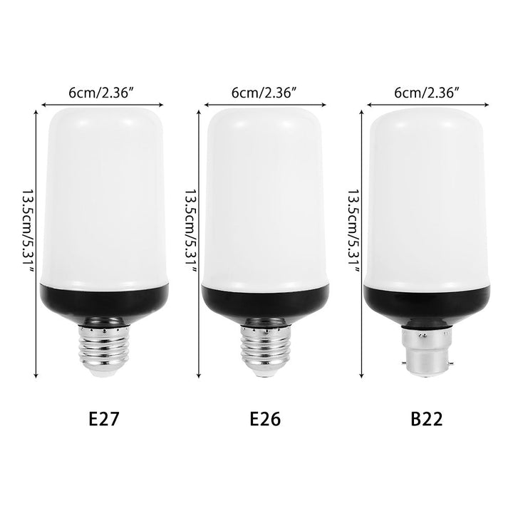 LED FLAME LIGHT PARTY LAMP - 4 MODES FIRE SIMULATION | Skanto
