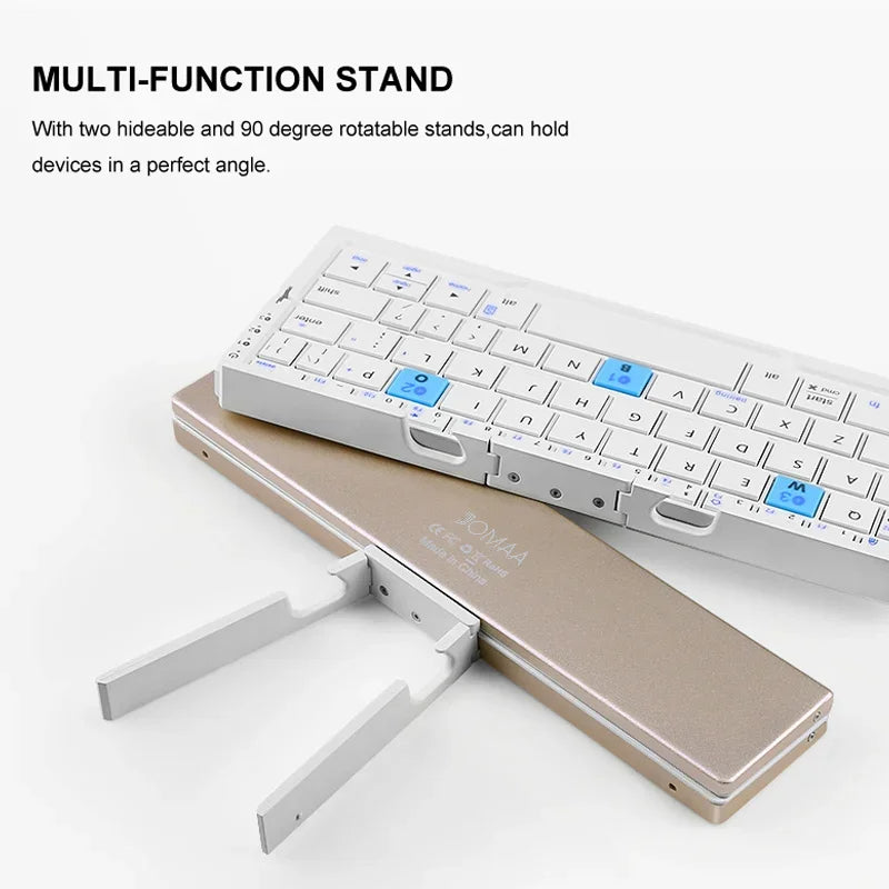 Skanto | Sammenleggbar Bluetooth-tastatur med magnetisk stativ for nettbrett