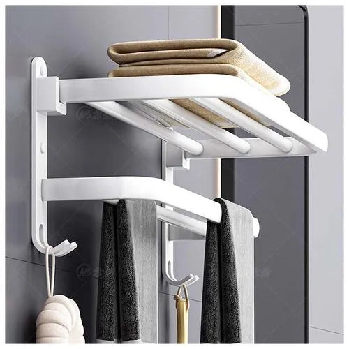 Håndkleholder med sugekopper | Enkel installasjon, sikker grep | Skanto