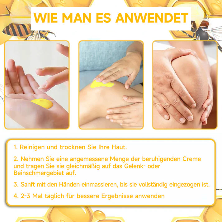 Bienen-Vital-Creme | Rask smertelindring | Skanto