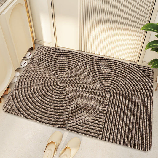 GeoCharm Mat – Geometrisk Dørmatte for Moderne Livsstil