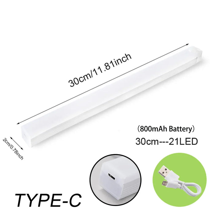 WIRELESS LED NIGHT LIGHT WITH MOTION SENSOR AND RECHARGEABLE BATTERY | Skanto