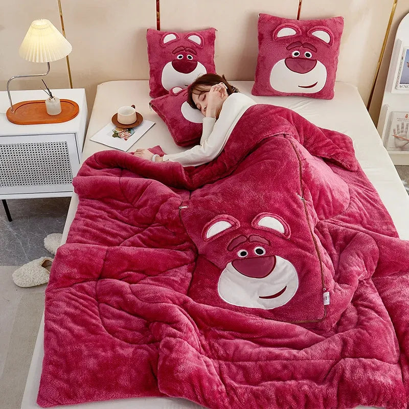 Skanto | Konvertibel CozyNest Teppepute Kombinasjon for Hjemkomfort