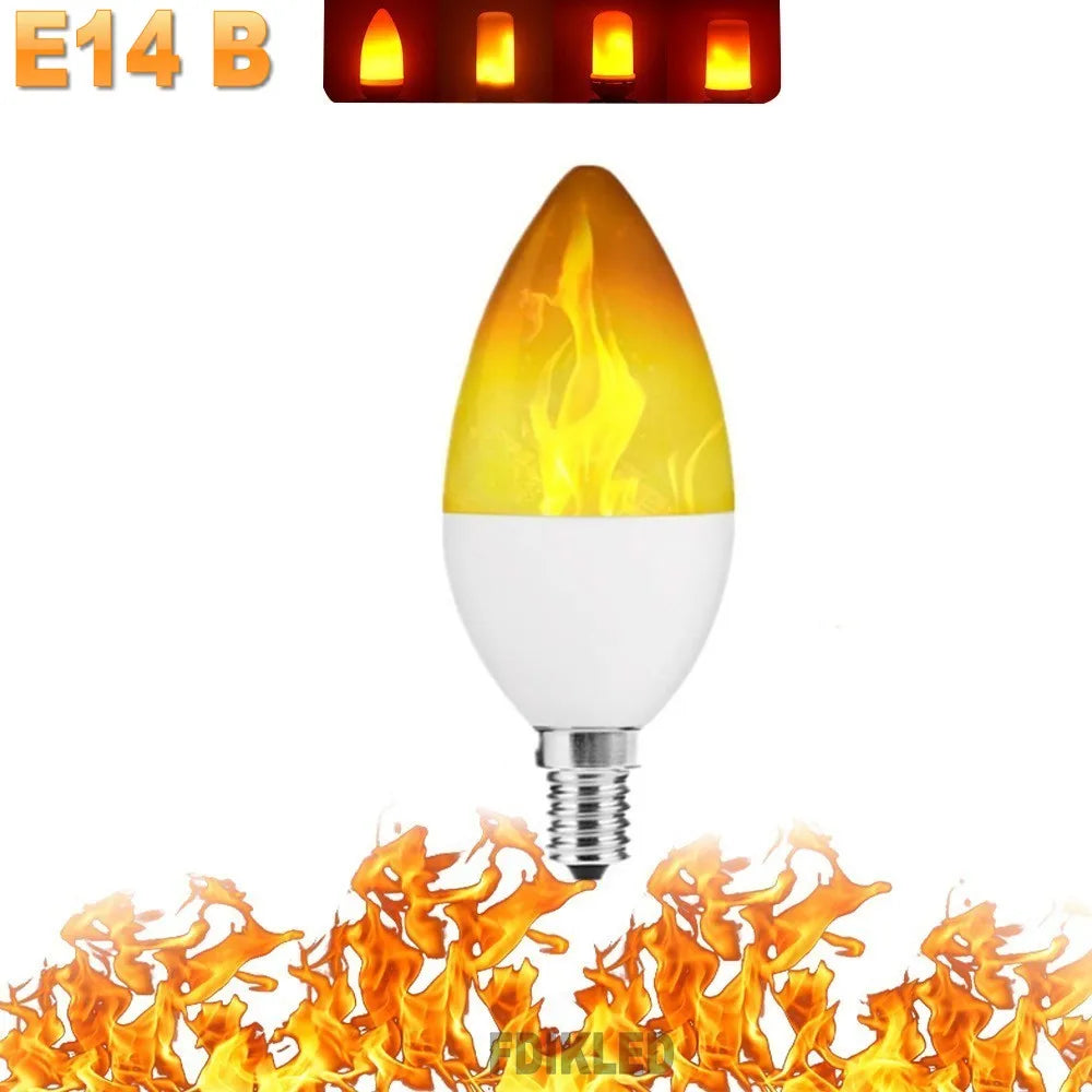 LED Festlampe med 4 Brannmoduser Skanto