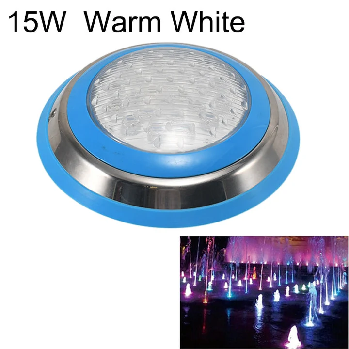 Skanto | 15W LED stål veggmontert bassenglys
