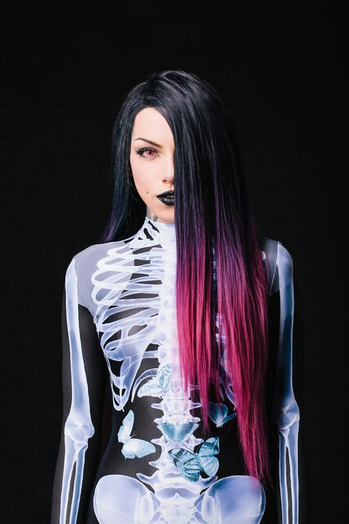 Skanto | GlowInTheDark BoneCurve Skjelettkostyme
