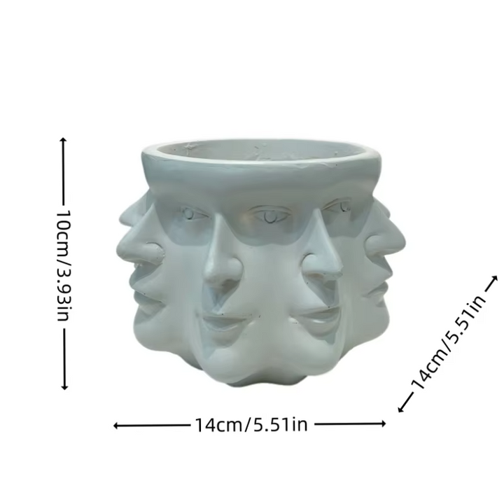 Moderne Ansiktsdesign Pot Skanto